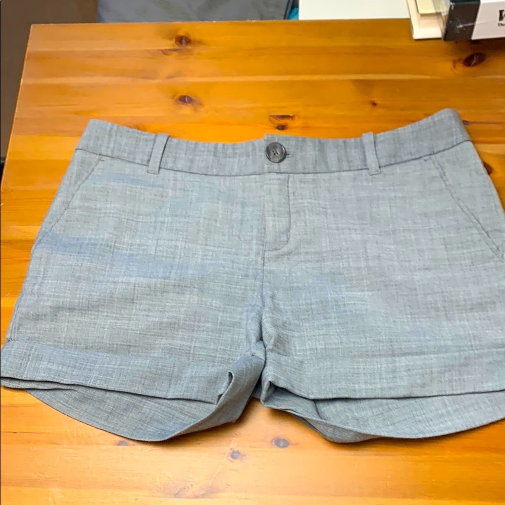 Talula Gray Linen-Blend Women's Shorts